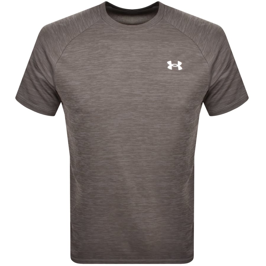 Under Armour Tech Textured T Shirt Grey